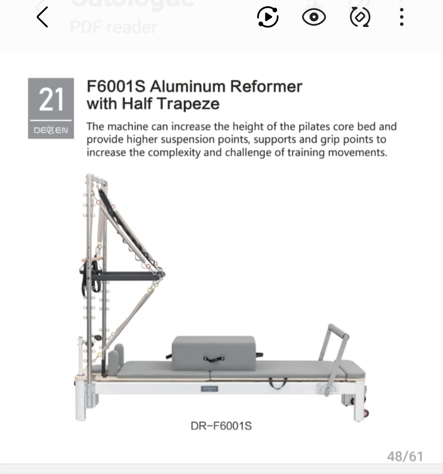 Reformer pilates