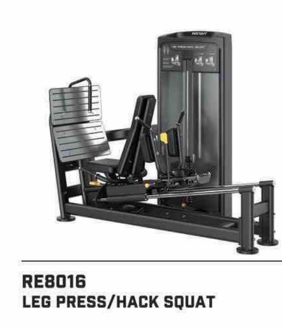 LEG PRESS HACK SQUAT MACHINE INSIGHT RE8016