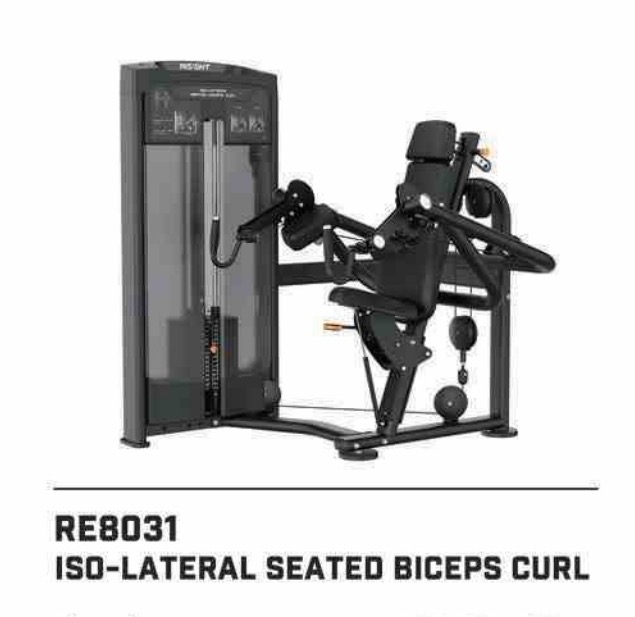ISO LATERAL BICEPS CURL INSIGHT RE 8031