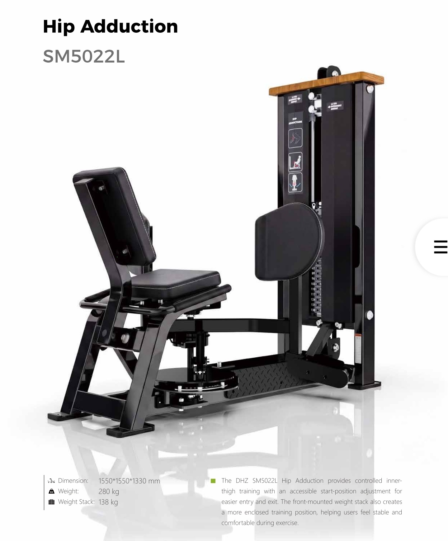HIP ADDUCTION DHZ SM5022L
