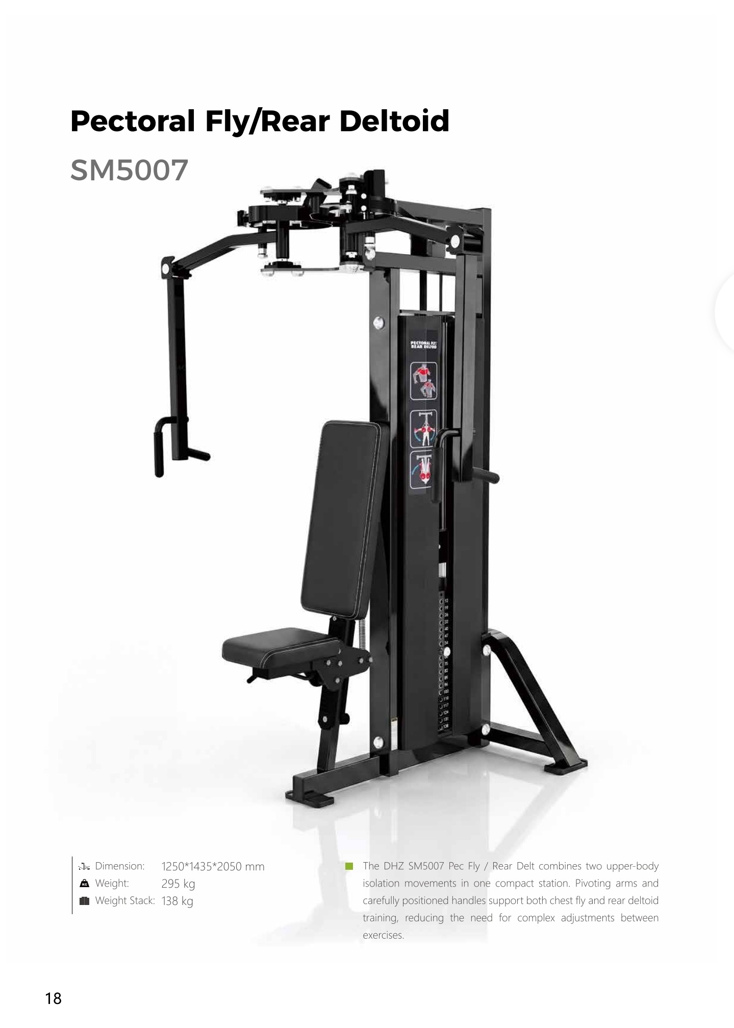 PECTORAL FLY / REAR DELTOID DHZ SM5007